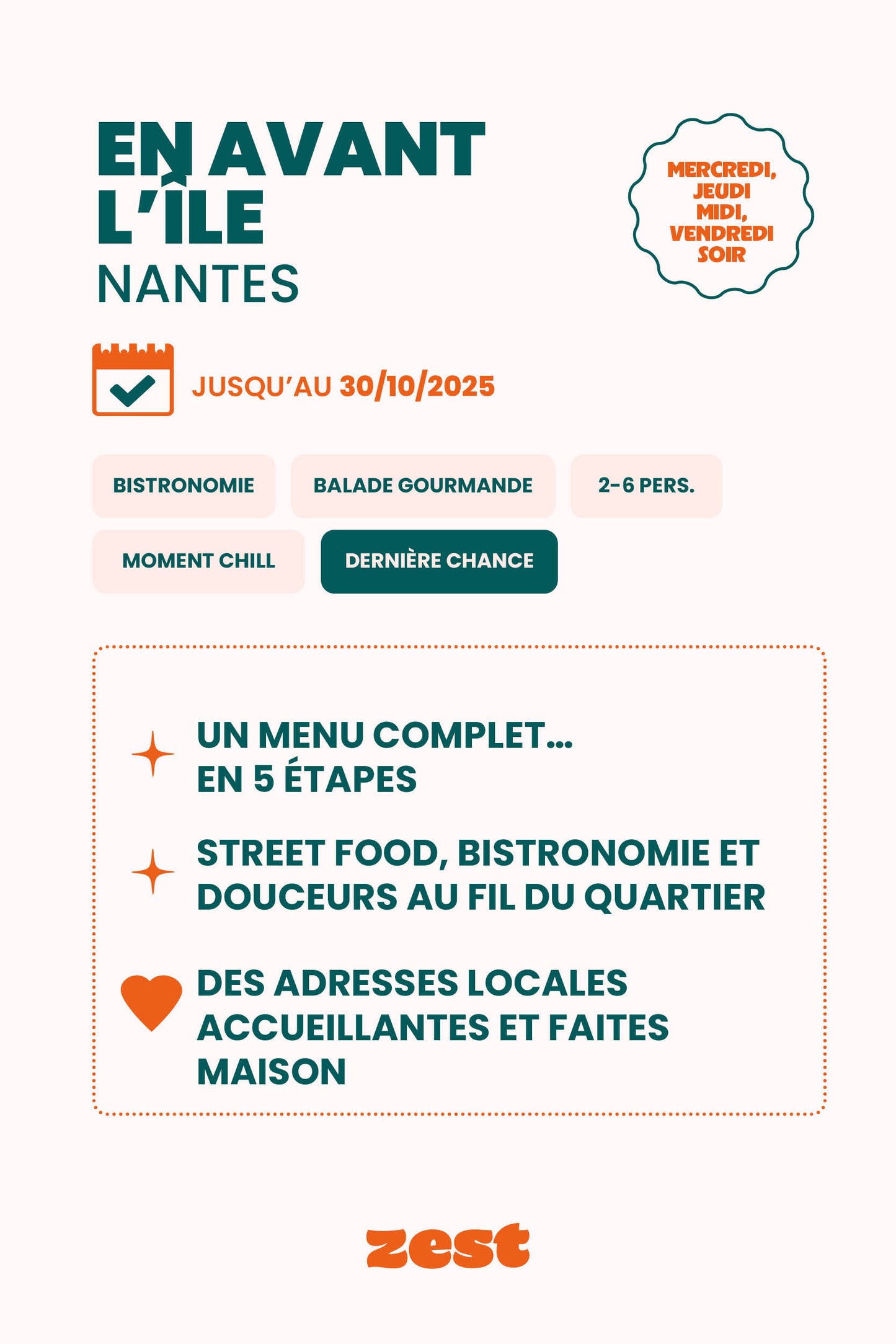 Nantes food tour autonome - île de Nantes