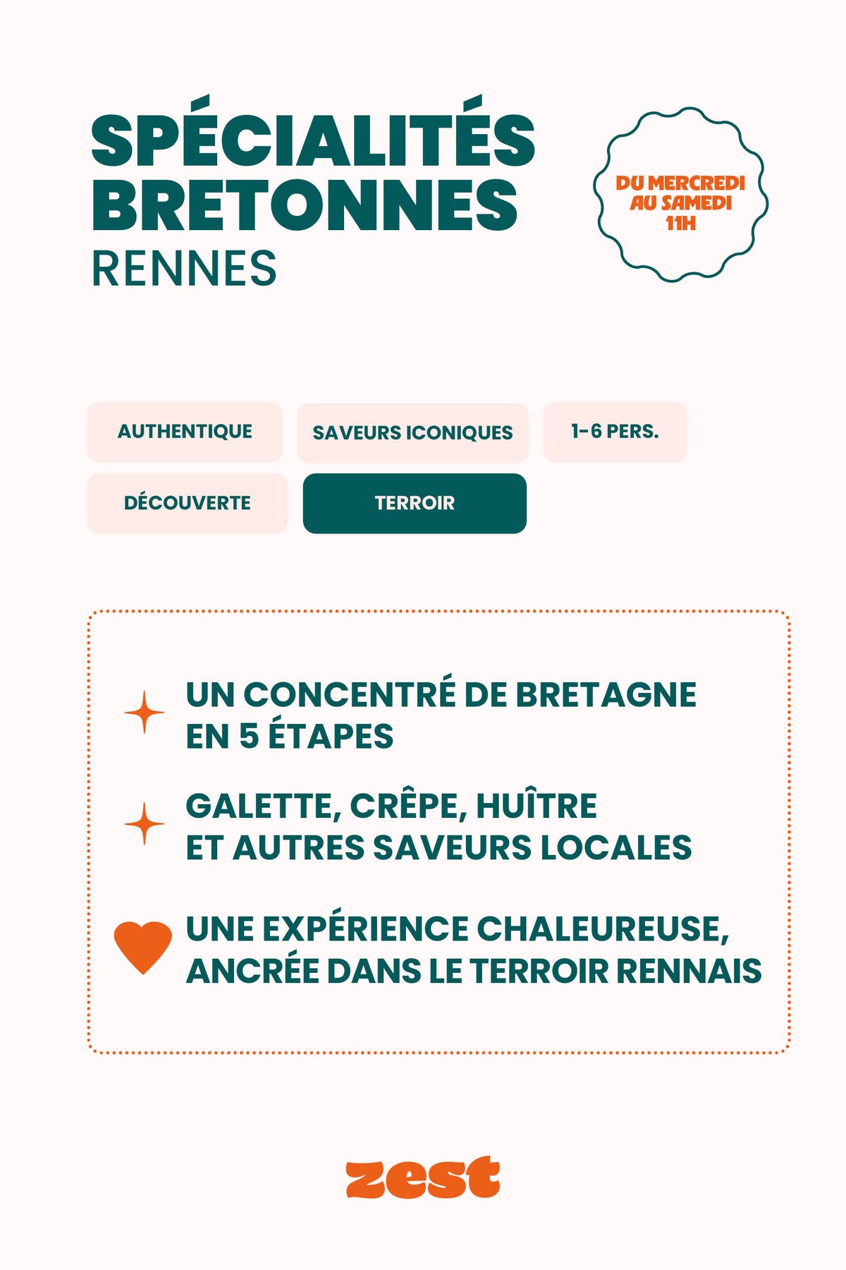 Rennes food tour autonome - Spécialités bretonnes
