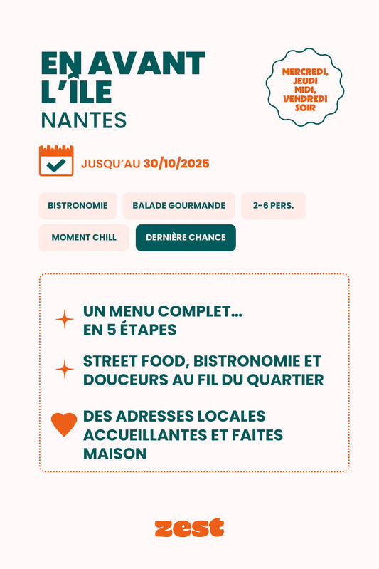 Nantes food tour autonome - île de Nantes