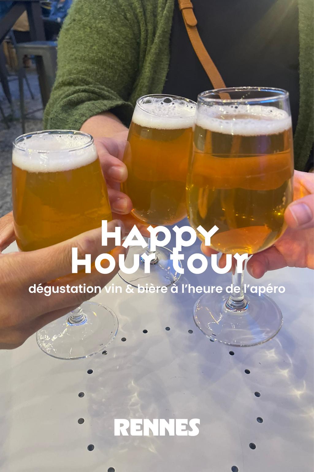 Rennes food tour autonome - Happy hour tour