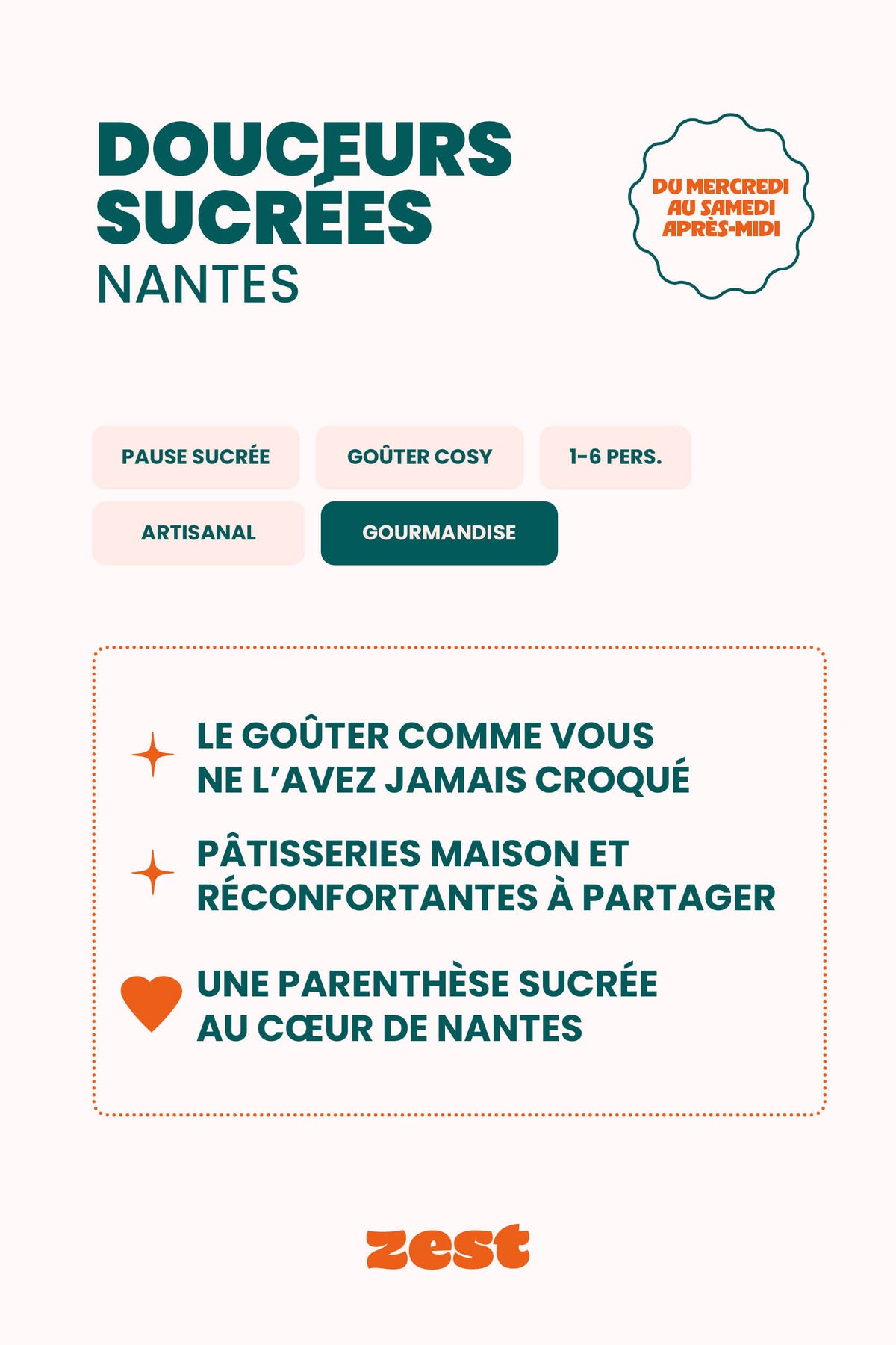Nantes food tour autonome - Douceurs sucrées